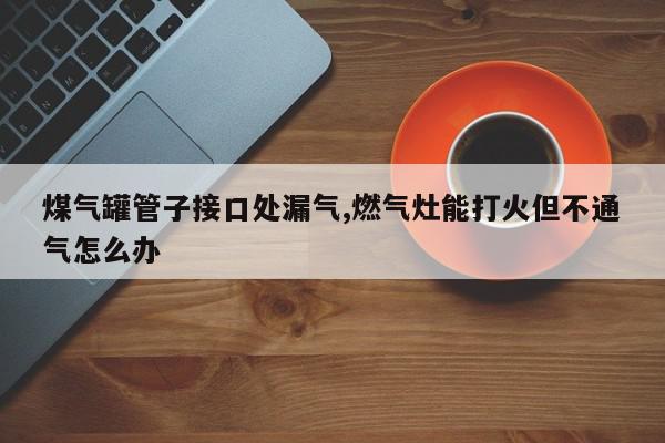 煤气罐管子接口处漏气,燃气灶能打火但不通气怎么办