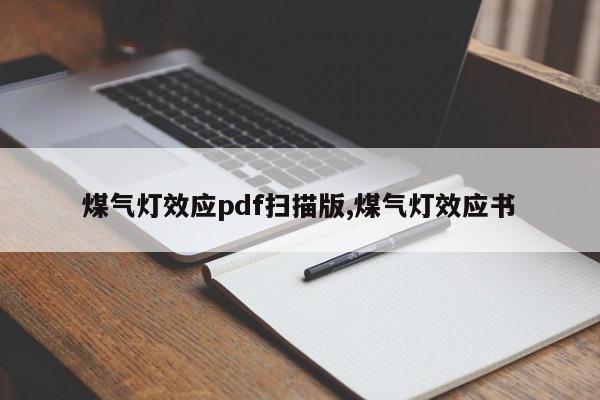 煤气灯效应pdf扫描版,煤气灯效应书